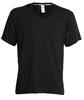 Pánske tričko V-NECK s krátkym rukávom | Veľkosť: S | Čierna