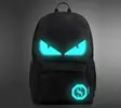 Originálny batoh s luminiscenčnou vrstvou | Angry eyes