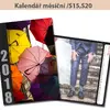Veľký nástenný mesačný fotokalendár A3 (S15 alebo S20 - na výber)