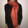 Jemný kašmírový šál | Svetločervená