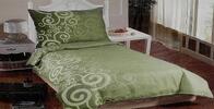 4-dielna posteľná súprava Kiwi | Zelená