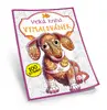 1× fialová Veľká kniha maľovaniek