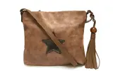 Dámska crossbody kabelka David Jones | Tmavohnedá