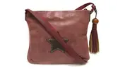 Dámska crossbody kabelka David Jones | Vínová