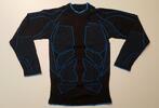 Pánske športové termo tričko | Veľkosť: M / L | Čierna / modrá