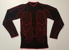 Pánske športové termo tričko | Veľkosť: M / L | Čierna / červená