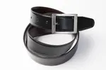 Pánsky obojstranný kožený opasok Calvin Klein (X049B) | Veľkosť: 110 - 125 cm | Čierna / hnedá
