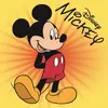 Magický uteráčik z bavlneného froté MICKEY 005