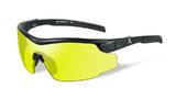 Wiley X Matte Black, Yellow, YOUTH MALE, RE102