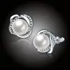 Perlové náušnice Annabelle - White Cream Pearl