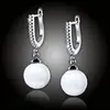 Perlové náušnice Marianne - White Pearl