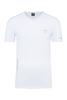 3 ks Pánske tričko V-NECK AERONAUTICA MILITARE (X1399) | Veľkosť: M | Biela