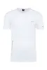 3 ks Pánske tričko V-NECK AERONAUTICA MILITARE (X1399) | Veľkosť: M | Biela