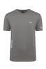 3 ks Pánske tričko V-NECK AERONAUTICA MILITARE (X1398) | Veľkosť: M | Sivá
