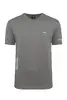 3 ks Pánske tričko V-NECK AERONAUTICA MILITARE (X1398) | Veľkosť: M | Sivá
