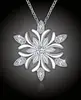 Náhrdelník "Crystal Snowflake"