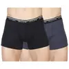 2 ks Pánske boxerky Pierre Cardin PCU295B | Veľkosť: M | Čierna + tmavomodrá