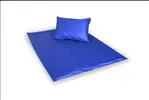 Obliečka bavlnený satén na paplón s dierou Holey Quilt® Zipper Bavlna Deluxe Delta dark blue