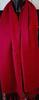 Dámsky kašmírovo-hodvábny šál | Červená so vzorom Paisley