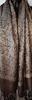 Dámsky kašmírovo-hodvábny šál | Hnedá so vzorom Paisley