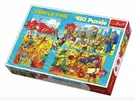 Rodiné Puzzle 410 Family Time - volejbal