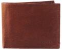 Pánska peňaženka AKZENT z pravej kože (hnedá)