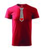 Pánske tričko Valentín kravata | Veľkosť: S | Červená