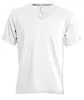 Dámske tričko V-NECK s krátkym rukávom | Veľkosť: XS | Biela