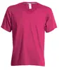 Dámske tričko V-NECK s krátkym rukávom | Veľkosť: XS | Ružová