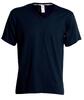 Dámske tričko V-NECK s krátkym rukávom | Veľkosť: XS | Tmavomodrá