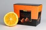 150 g Belgické čokoládové truffles (pomaranč)
