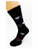 Crazy Love Socks bláznivé ponožky | Veľkosť: 40 – 43 | Srdcia s lietadielkom