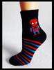 Bláznivé detské ponožky Spiderman | Veľkosť: 33-36 | Červená