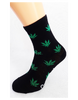 Bláznivé dámske ponožky Tráva | Veľkosť: 36-39 | Zelená