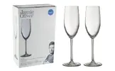 Sada 2 pohárov na sekt Jamie Oliver Waves, 250 ml