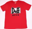 Pánske tričko, Simpsonovci - Duff (BG002) | Veľkosť: XS | Červená