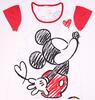 Dámske tričko , Minnie Mouse (LS1024) | Veľkosť: XS | Červená