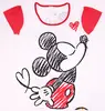 Dámske tričko , Minnie Mouse (LS1024) | Veľkosť: XS | Červená