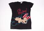 Dámske tričko , Minnie Mouse - Oh Mickey! (BG007) | Veľkosť: XXS | Čierna