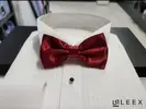 Pánsky elegantný motýlik s nastaviteľným zapínaním | Bordová