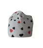 Detská čiapka Heart | Krémová