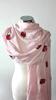 Elegantná dámska jarná šatka | ROSA MERAVIGLIOSA / Ružová