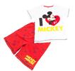 Detské pyžamo so šortkami a krátkym rukávom, Mickey | Veľkosť: 92-98 | Červeno-biela