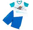 Detské pyžamo so šortkami a krátkym rukávom, Planes | Veľkosť: 98-104 | Modro-biela