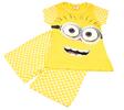 Detské pyžamo so šortkami a krátkym rukávom, Mimoni | Veľkosť: 92-98 | Žltá