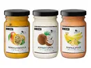 3 x 150 g Exotických džemov (Mango a maracuja + Kokosový orech + Banán a zázvor)