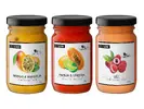 3 x 150 g Exotických džemov (Mango a maracuja + Papája a limetka + Liči)