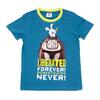 Chlapčenské tričko s krátkym rukávom, Pets | Veľkosť: 92-98 | Modrá