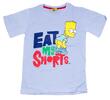 Chlapčenské tričko s krátkym rukávom, Bart | Veľkosť: 128-134 | Svetlomodrá