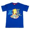 Chlapčenské tričko s krátkym rukávom, Bart | Veľkosť: 140-146 | Modrá